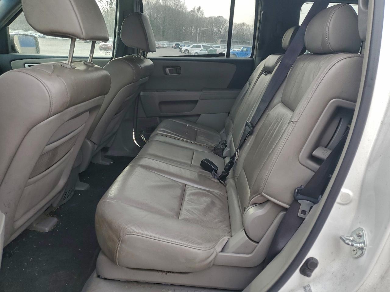 2009 Honda Pilot Exl Белый vin: 5FNYF48529B042886