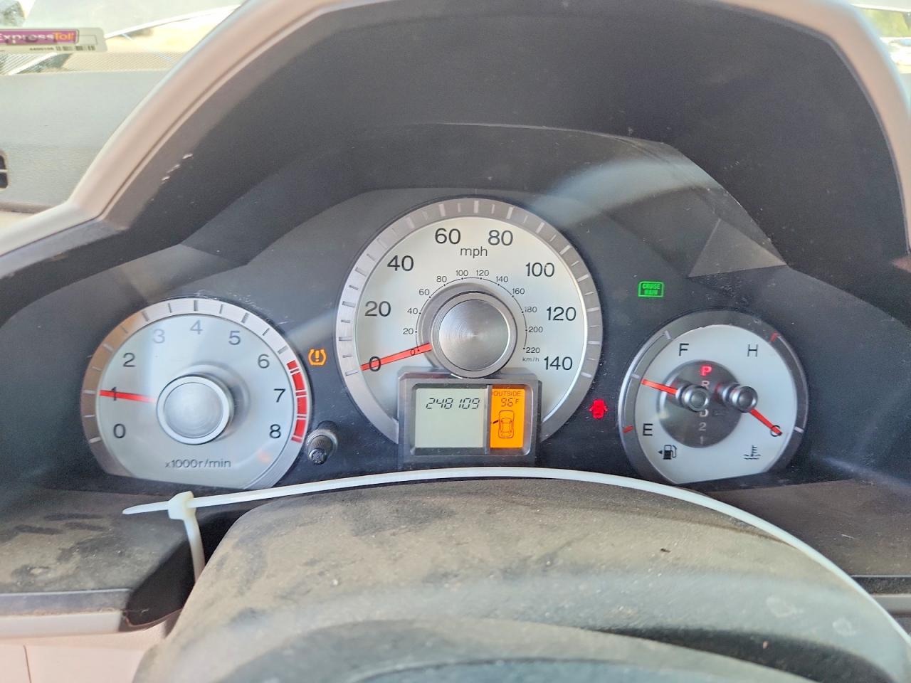2009 Honda Pilot Exl Gray vin: 5FNYF48539B025983