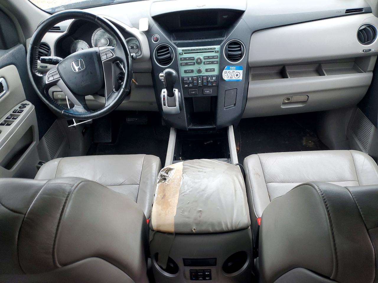 2009 Honda Pilot Exl Blue vin: 5FNYF48539B037177