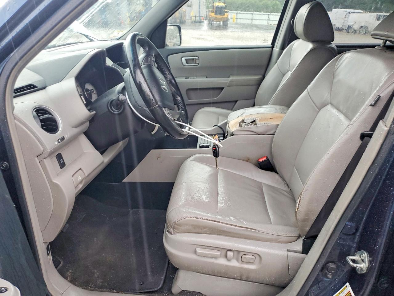 2009 Honda Pilot Exl Blue vin: 5FNYF48539B037177