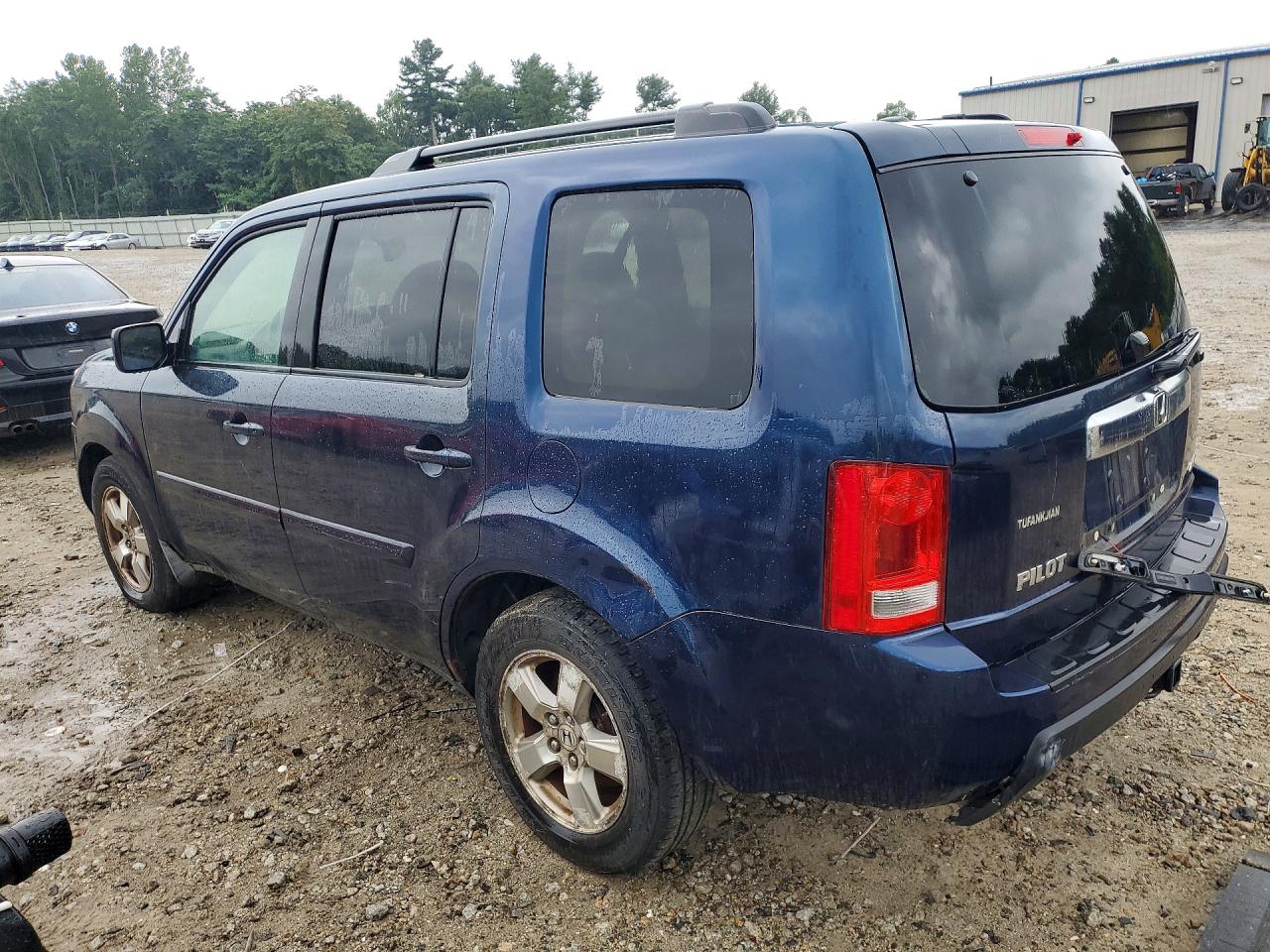 2009 Honda Pilot Exl Blue vin: 5FNYF48539B037177