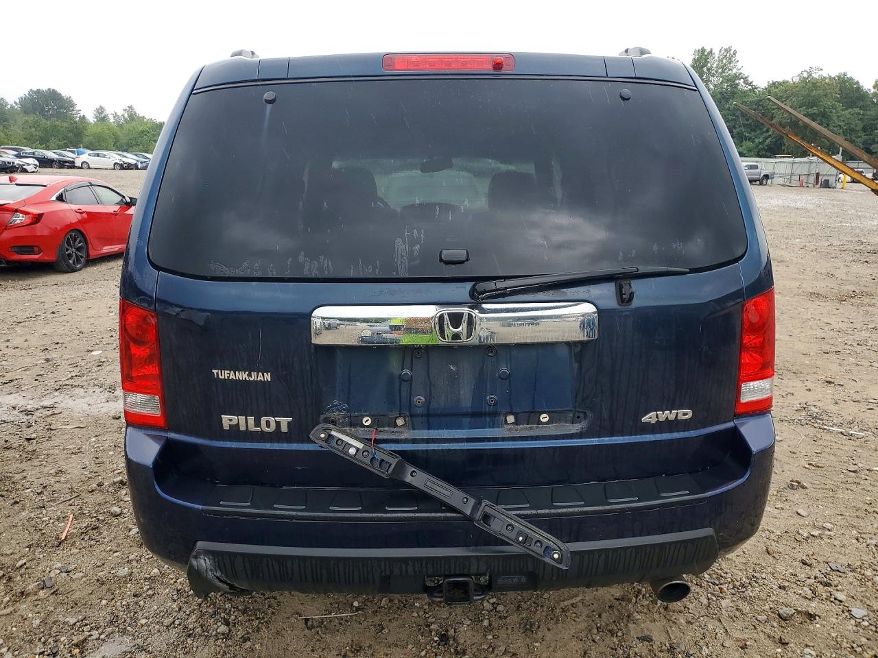 2009 Honda Pilot Exl Blue vin: 5FNYF48539B037177