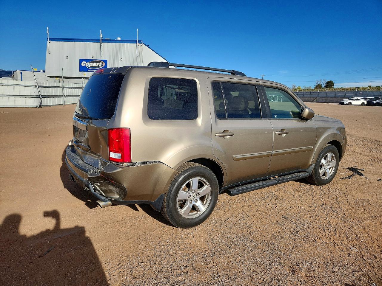 2009 Honda Pilot Exl Tan vin: 5FNYF48539B050687