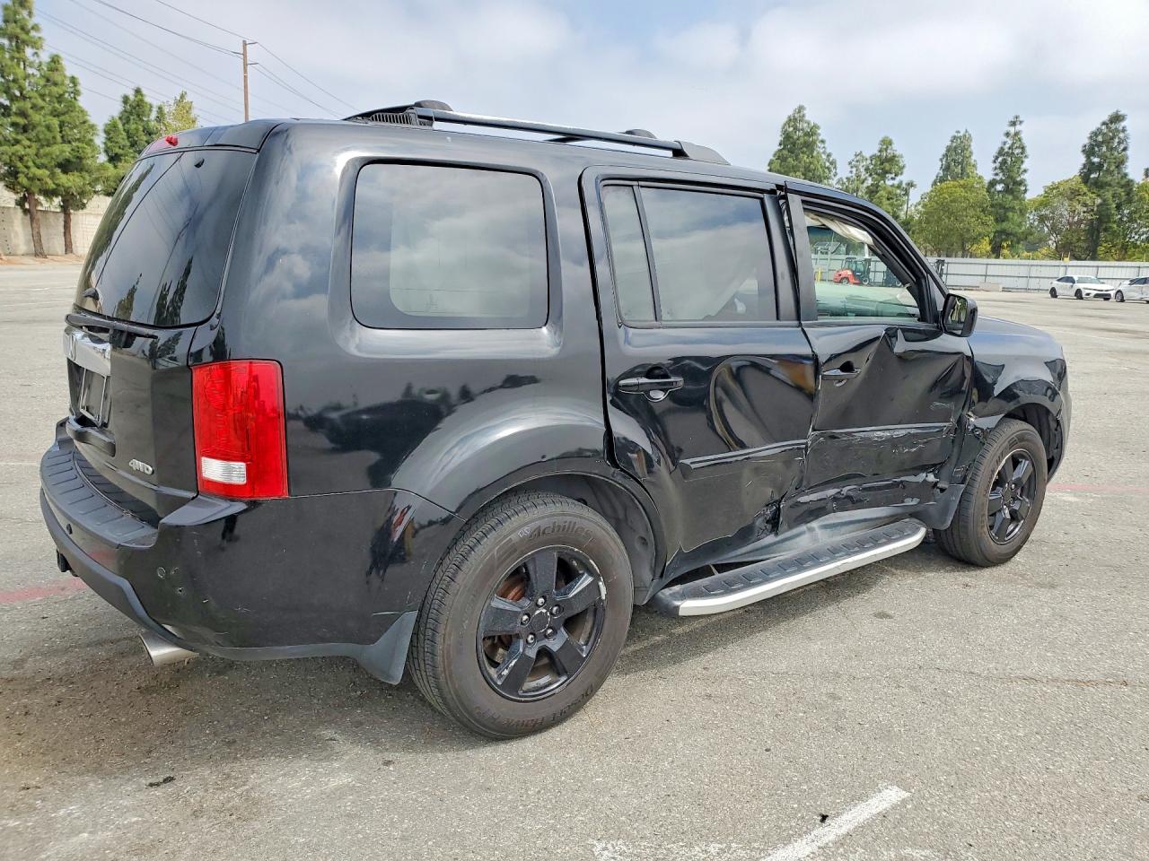 2009 Honda Pilot Exl Черный vin: 5FNYF48549B007363