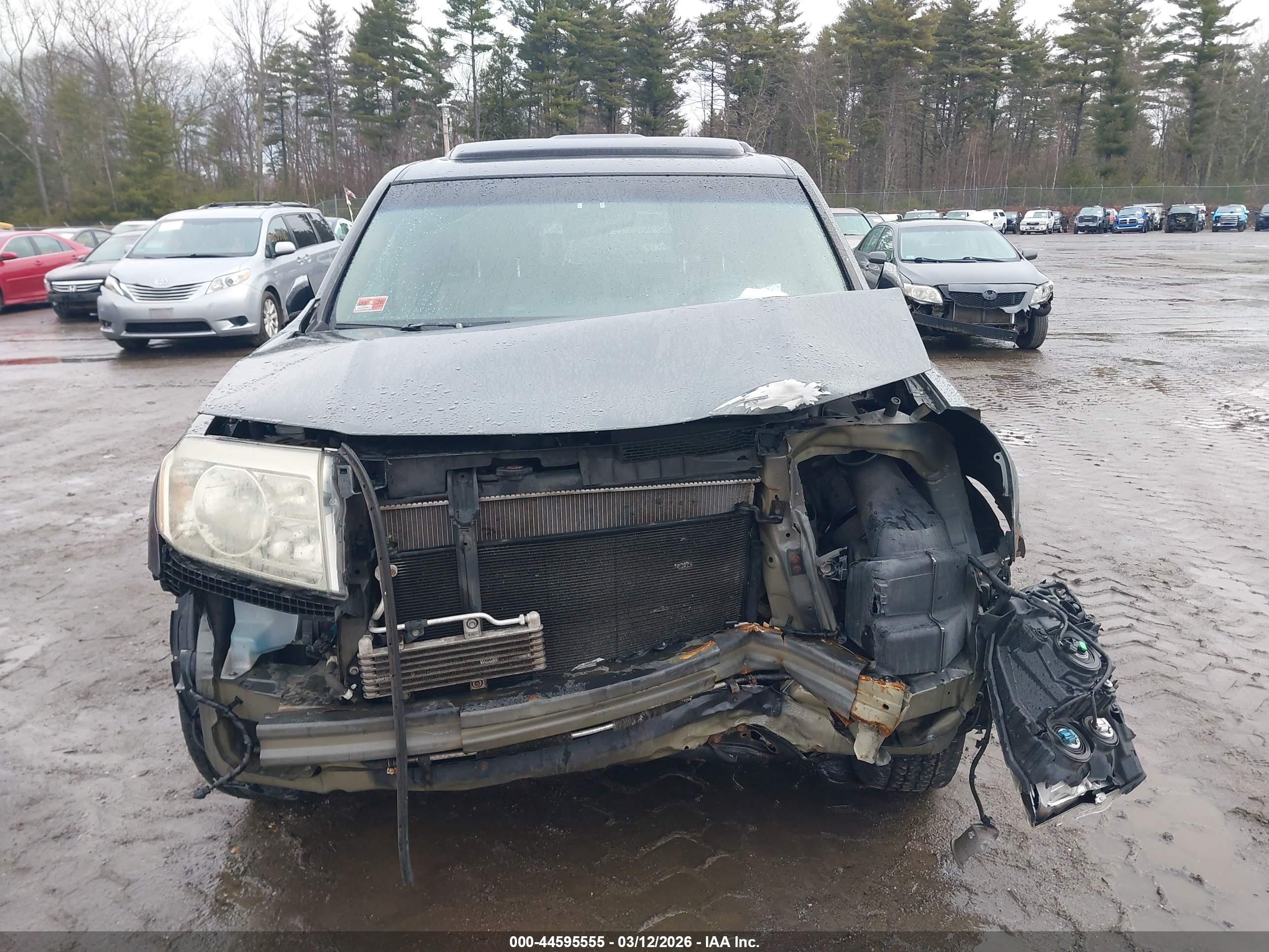 2009 Honda Pilot Ex-l Gray vin: 5FNYF48549B007671