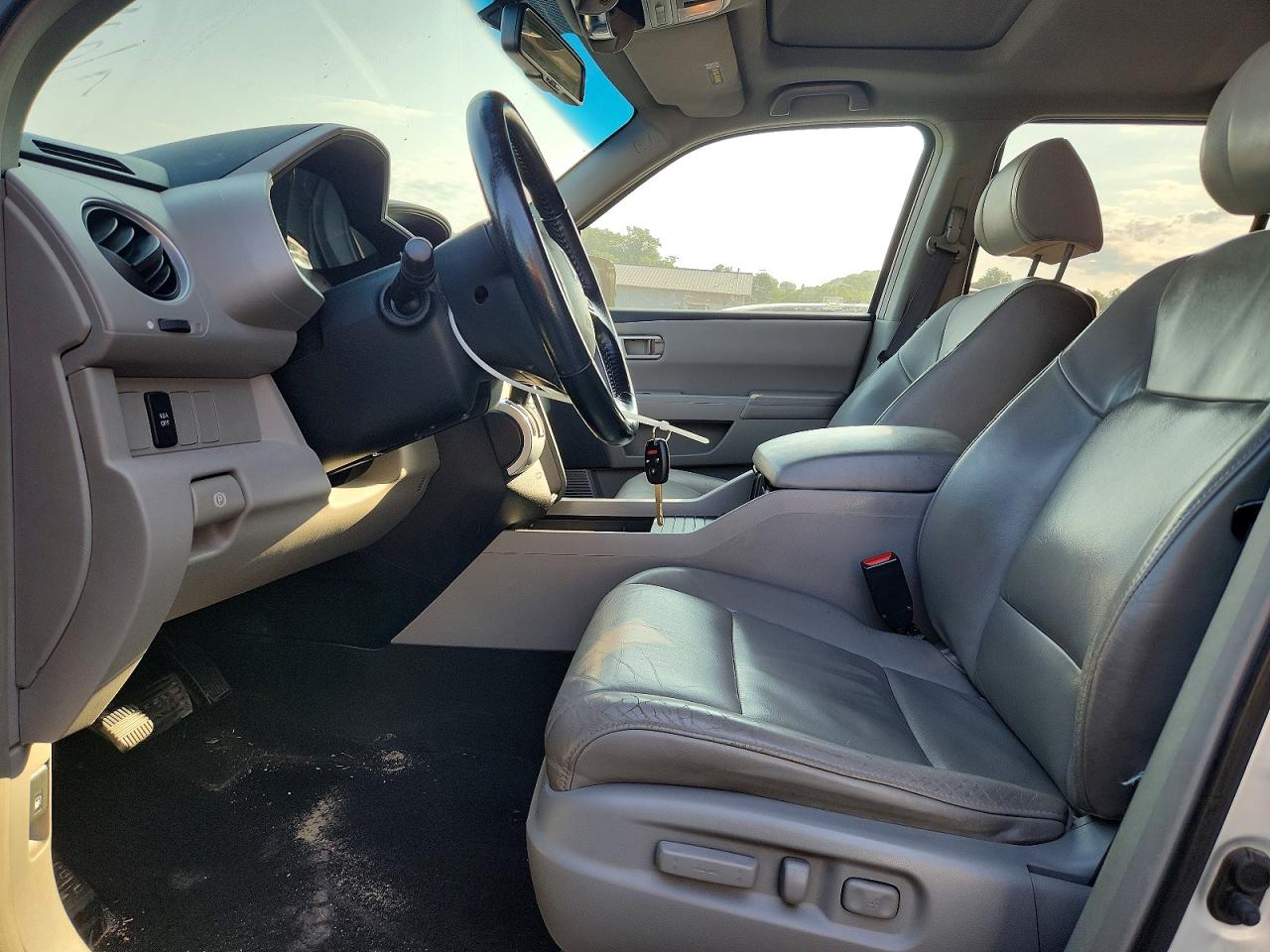 2009 Honda Pilot Exl Silver vin: 5FNYF48549B017455