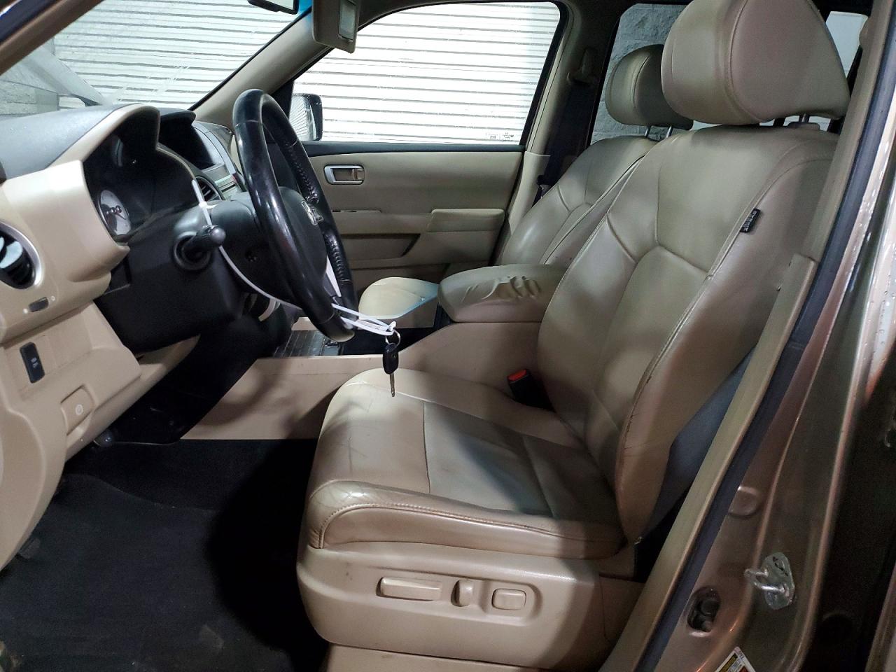 2009 Honda Pilot Exl Tan vin: 5FNYF48559B033440