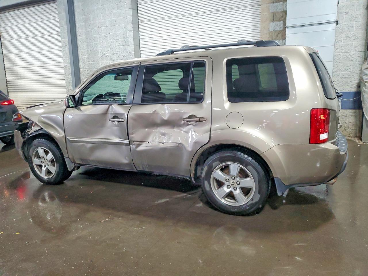 2009 Honda Pilot Exl Tan vin: 5FNYF48559B033440