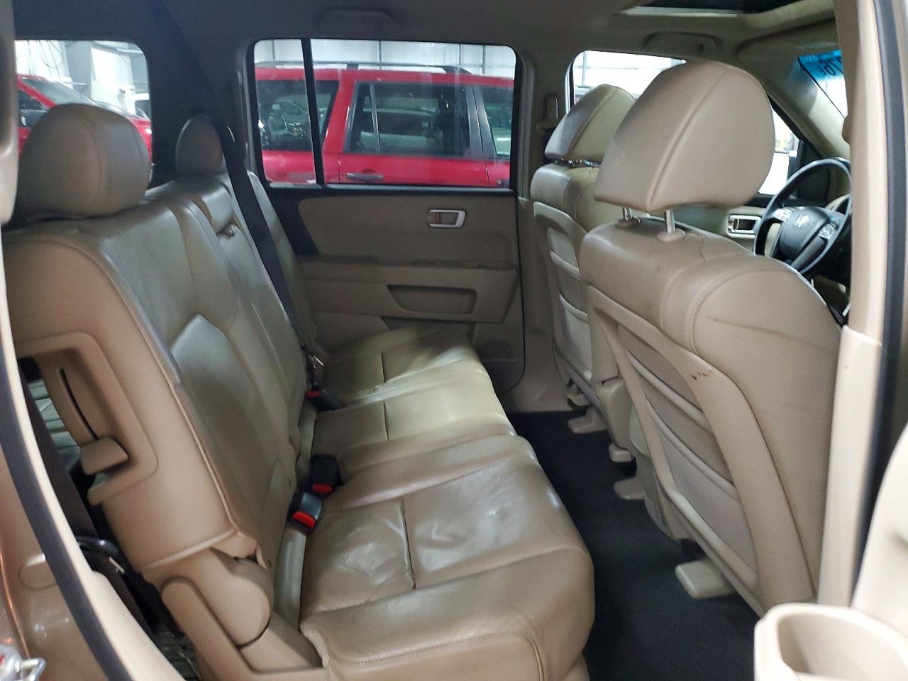 2009 Honda Pilot Exl Tan vin: 5FNYF48559B033440