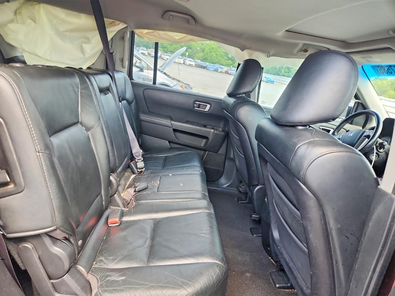 2009 Honda Pilot Exl Maroon vin: 5FNYF48559B035351