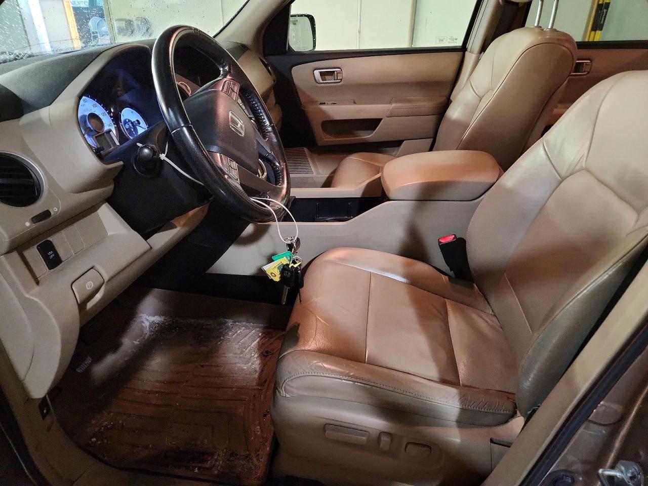 2009 Honda Pilot Exl Gray vin: 5FNYF48559B049007