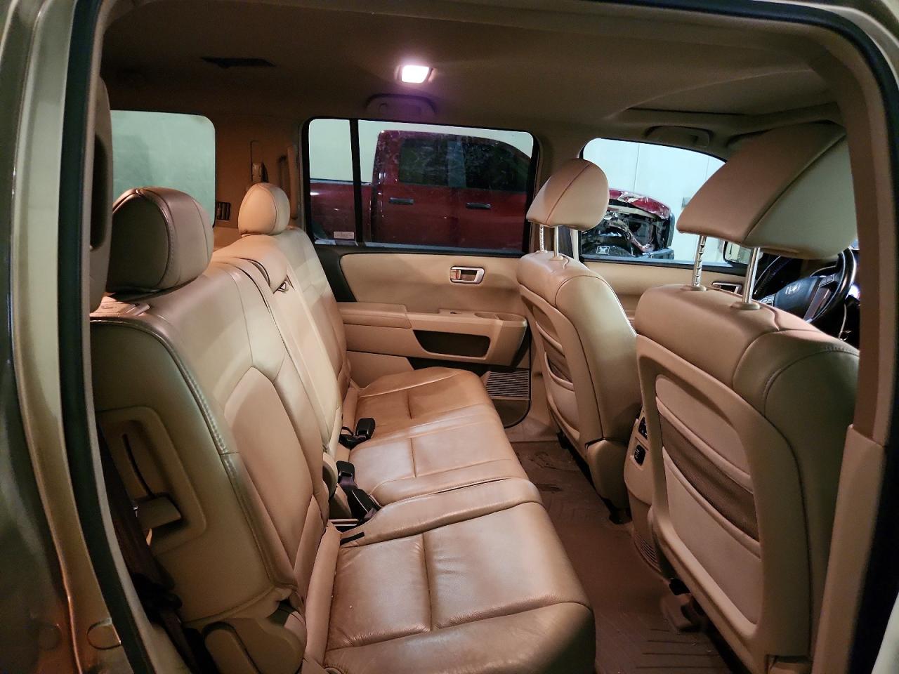 2009 Honda Pilot Exl Gray vin: 5FNYF48559B049007
