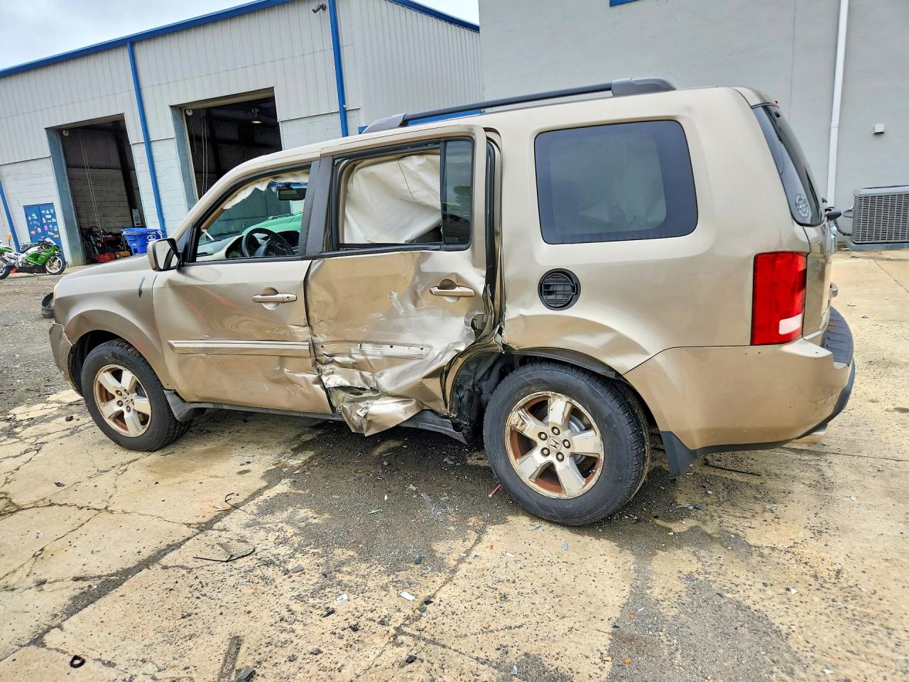 2009 Honda Pilot Exl Tan vin: 5FNYF48569B001046