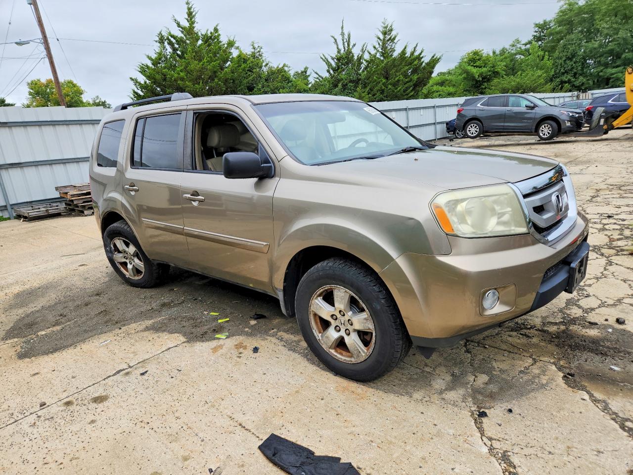 2009 Honda Pilot Exl Tan vin: 5FNYF48569B001046
