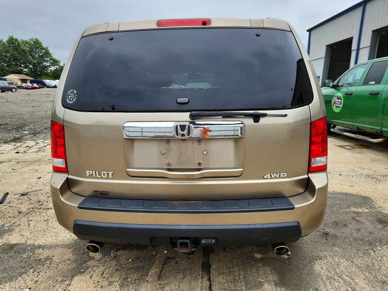 2009 Honda Pilot Exl Tan vin: 5FNYF48569B001046
