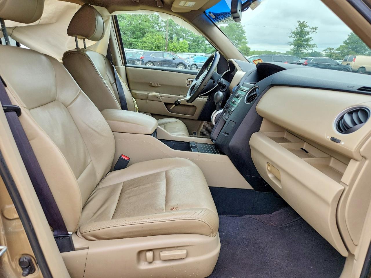 2009 Honda Pilot Exl Tan vin: 5FNYF48569B001046