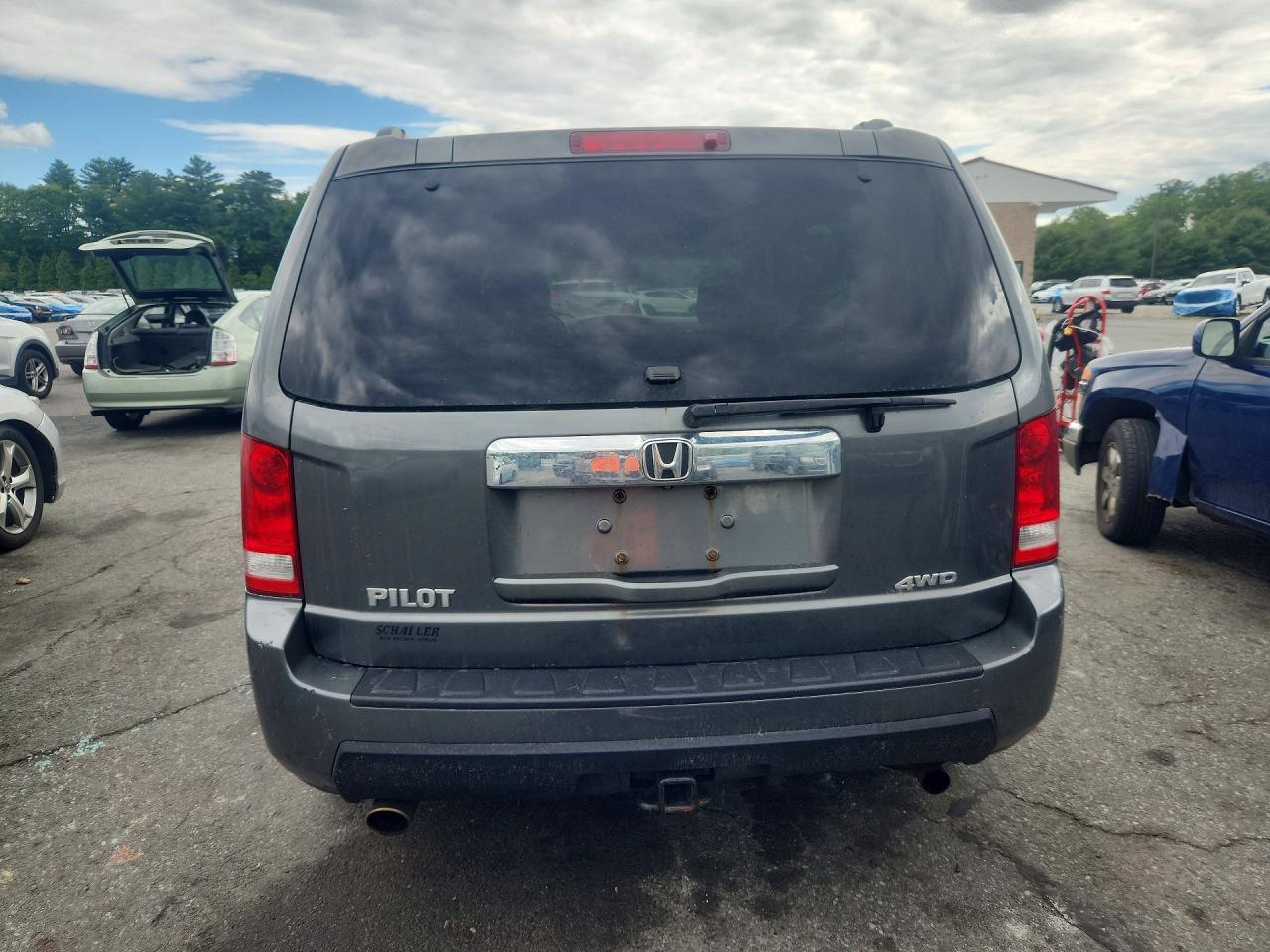 2009 Honda Pilot Exl Charcoal vin: 5FNYF48569B001550
