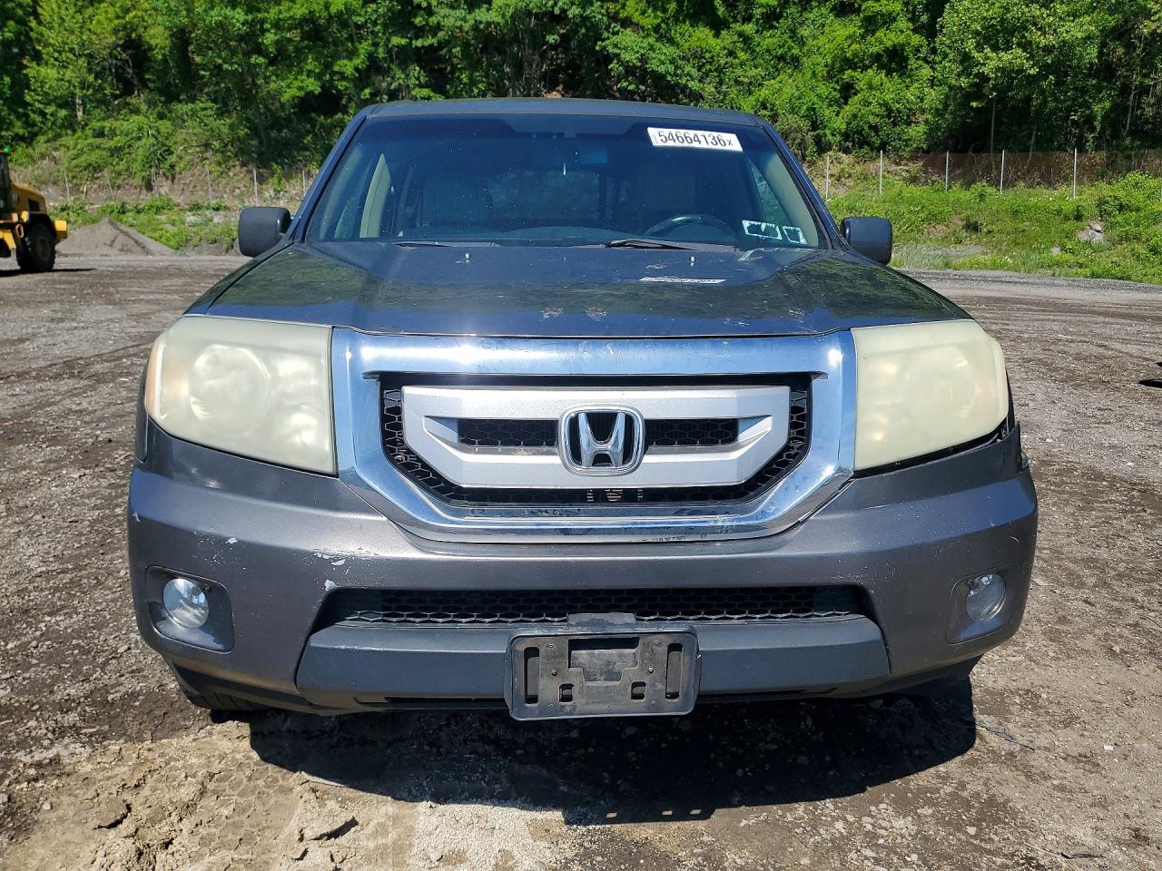 2009 Honda Pilot Exl Gray vin: 5FNYF48569B004027