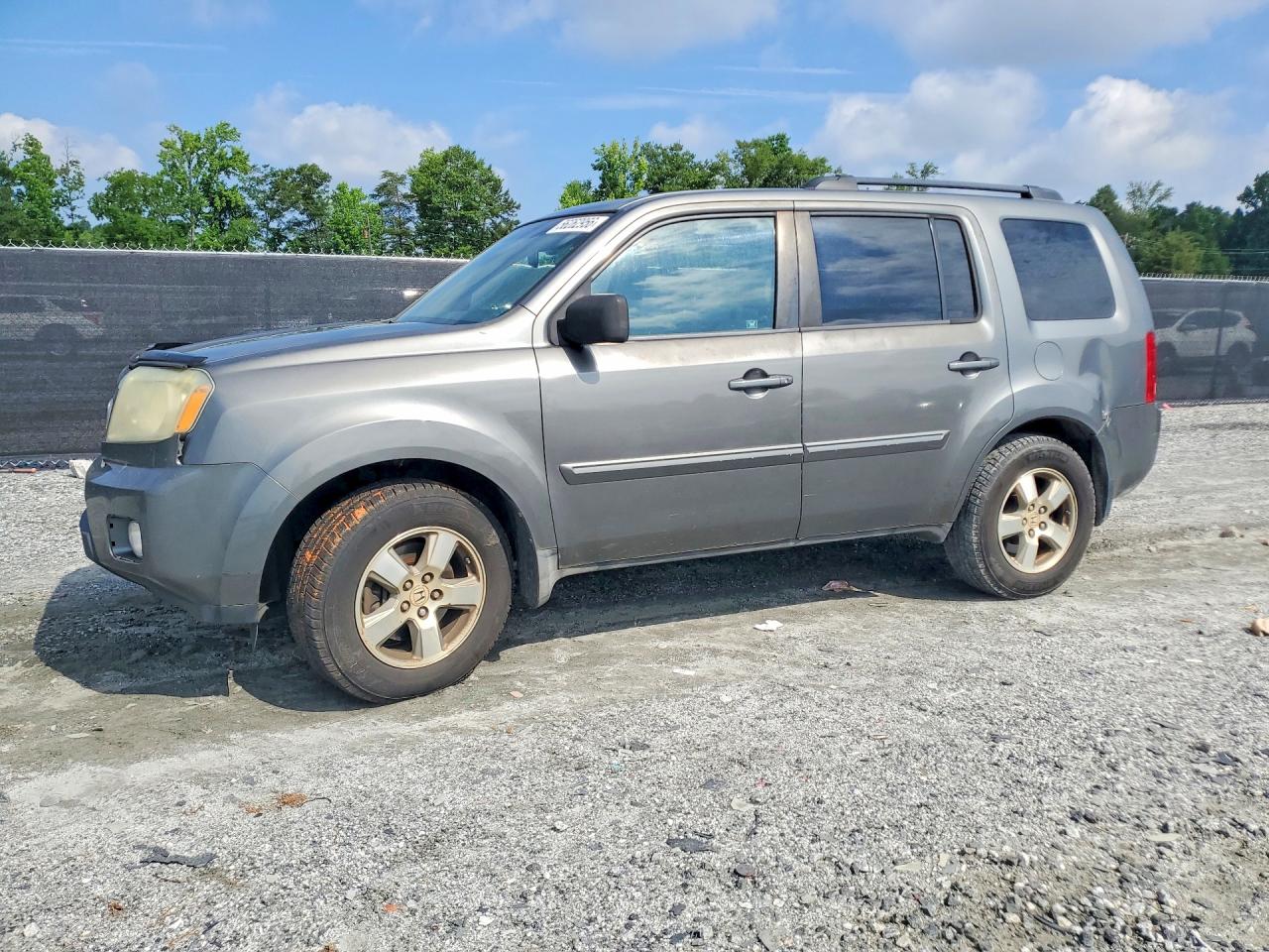 2009 Honda Pilot Exl Gray vin: 5FNYF48569B014508
