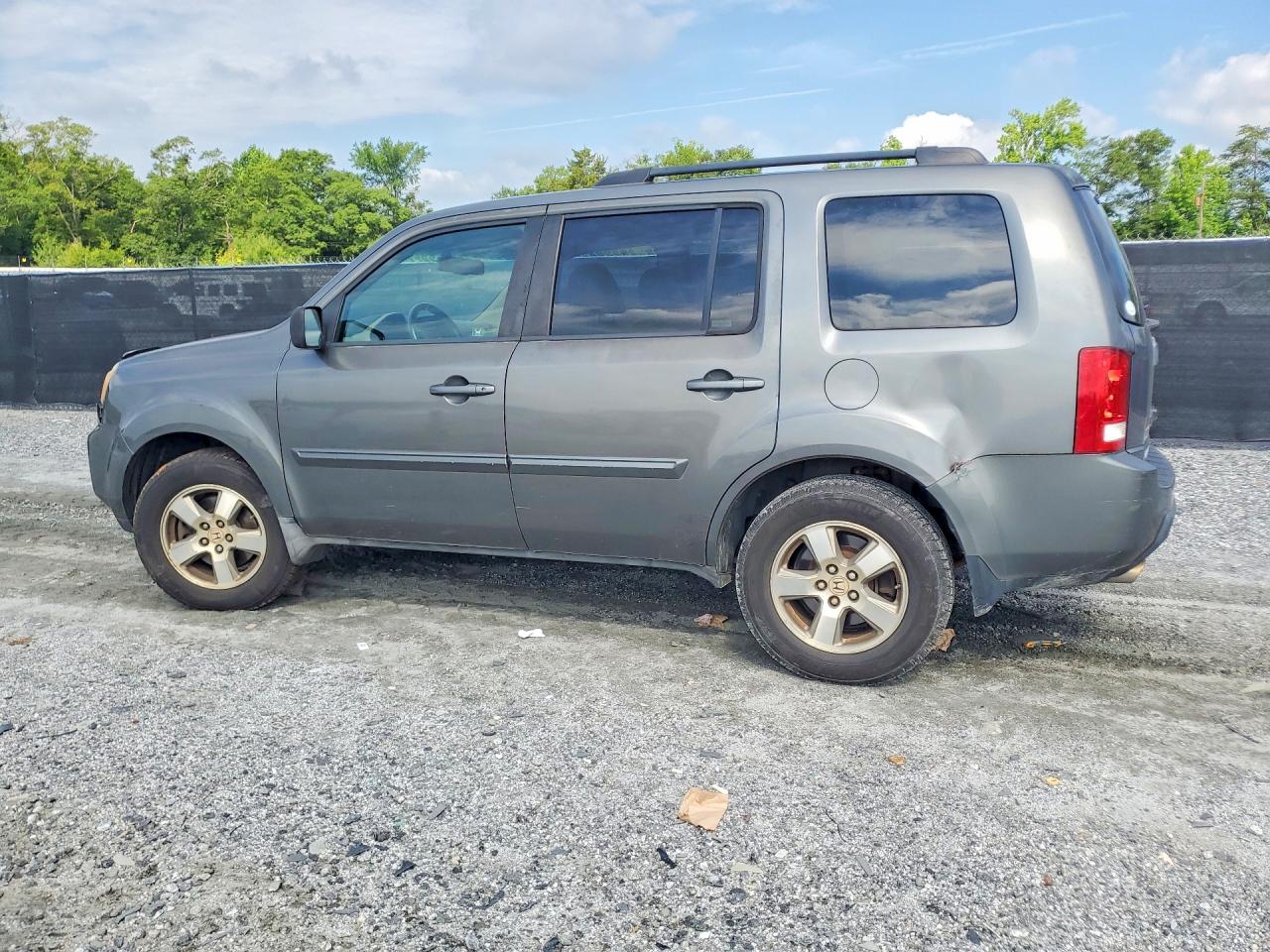 2009 Honda Pilot Exl Gray vin: 5FNYF48569B014508