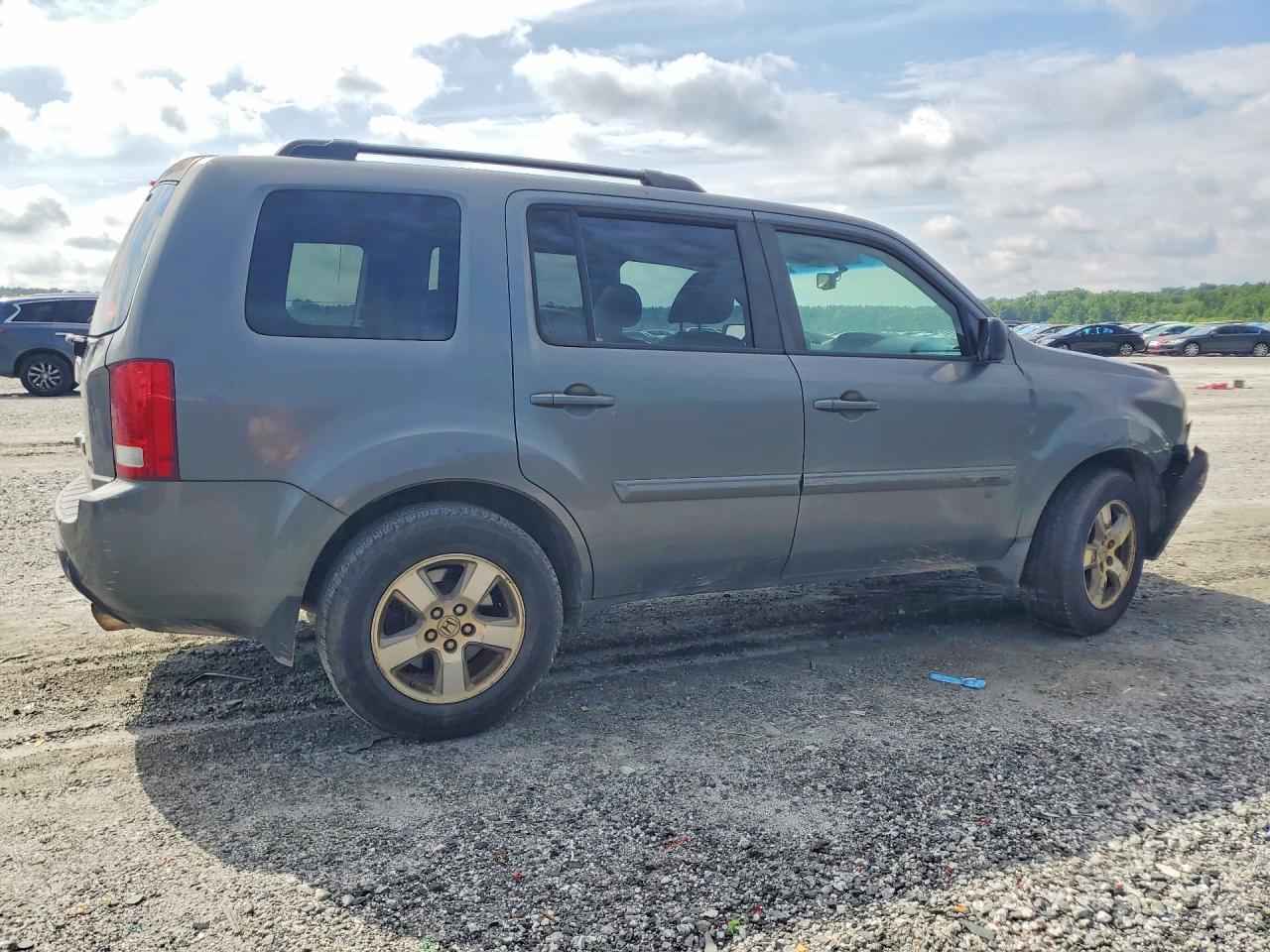 2009 Honda Pilot Exl Gray vin: 5FNYF48569B014508