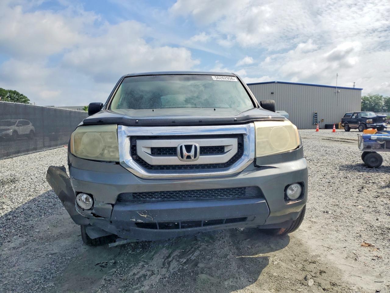 2009 Honda Pilot Exl Gray vin: 5FNYF48569B014508