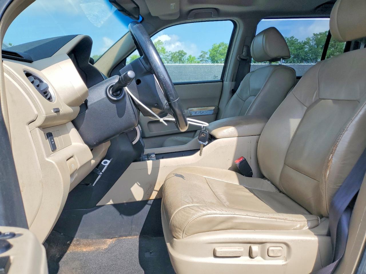 2009 Honda Pilot Exl Gray vin: 5FNYF48569B014508