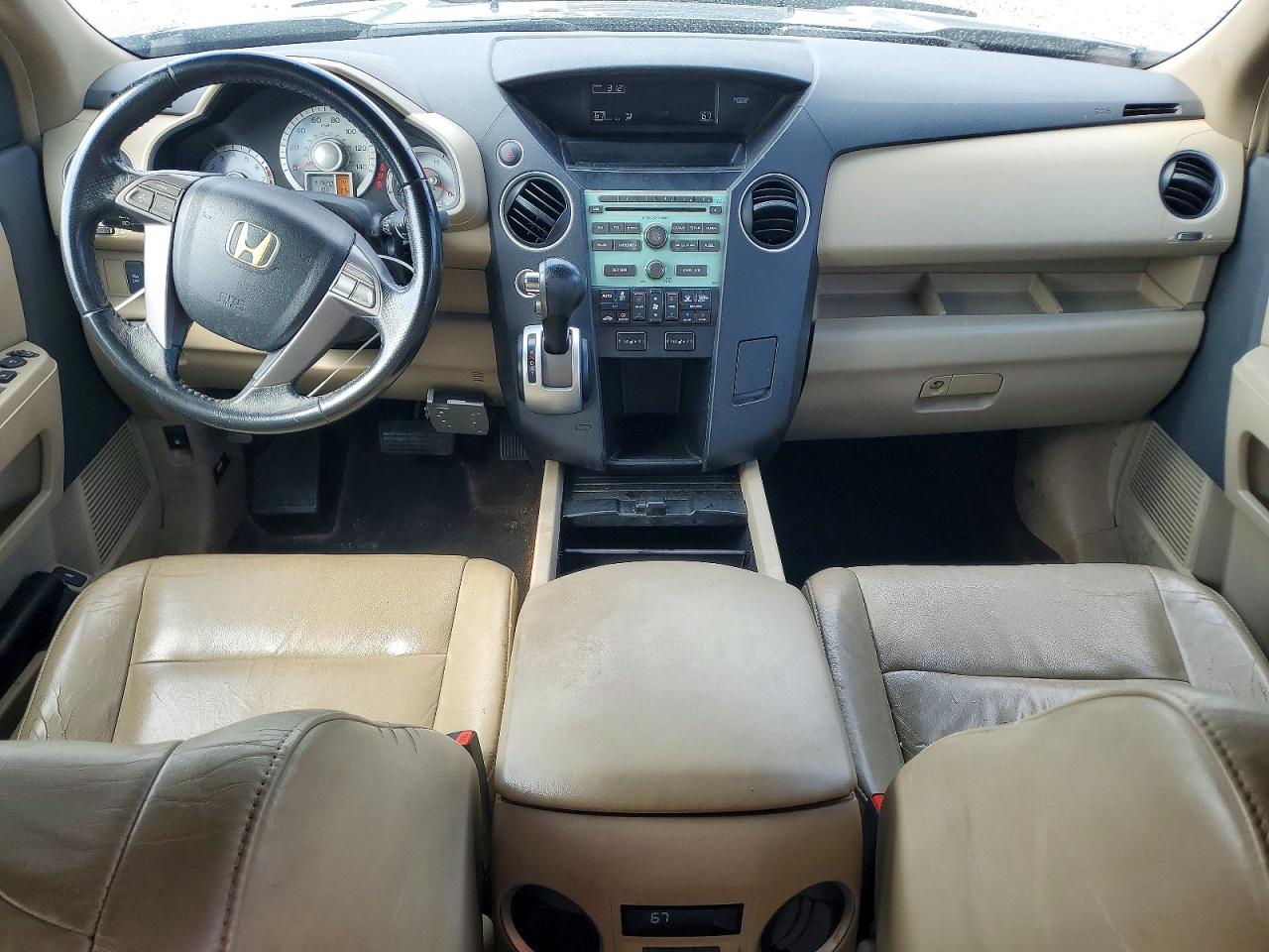 2009 Honda Pilot Exl Gray vin: 5FNYF48569B014508