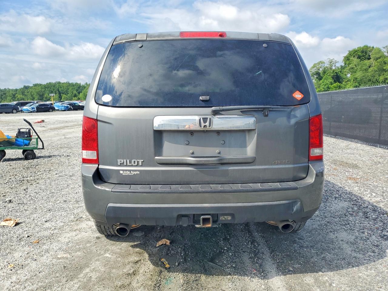 2009 Honda Pilot Exl Gray vin: 5FNYF48569B014508