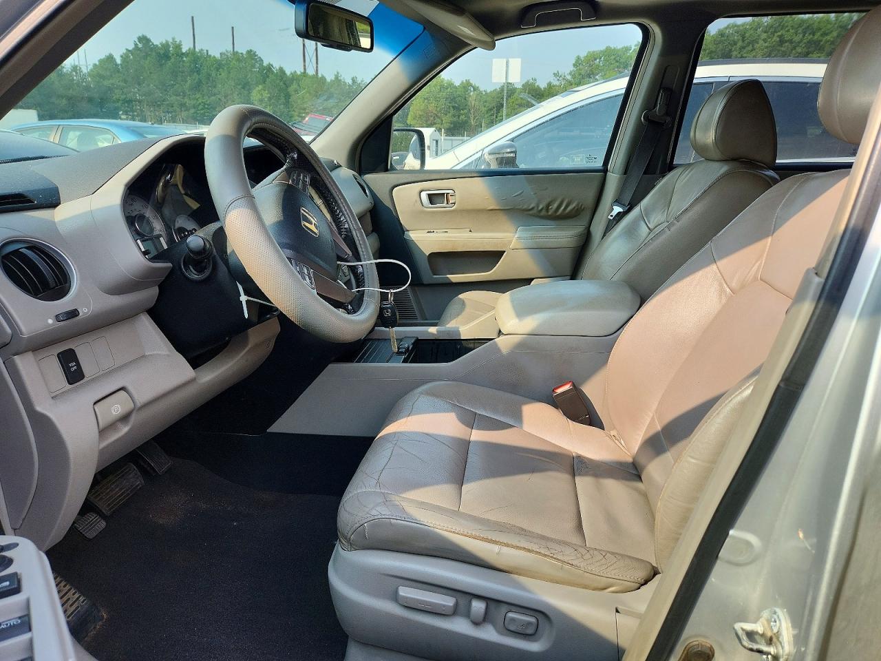 2009 Honda Pilot Exl Silver vin: 5FNYF48569B032331