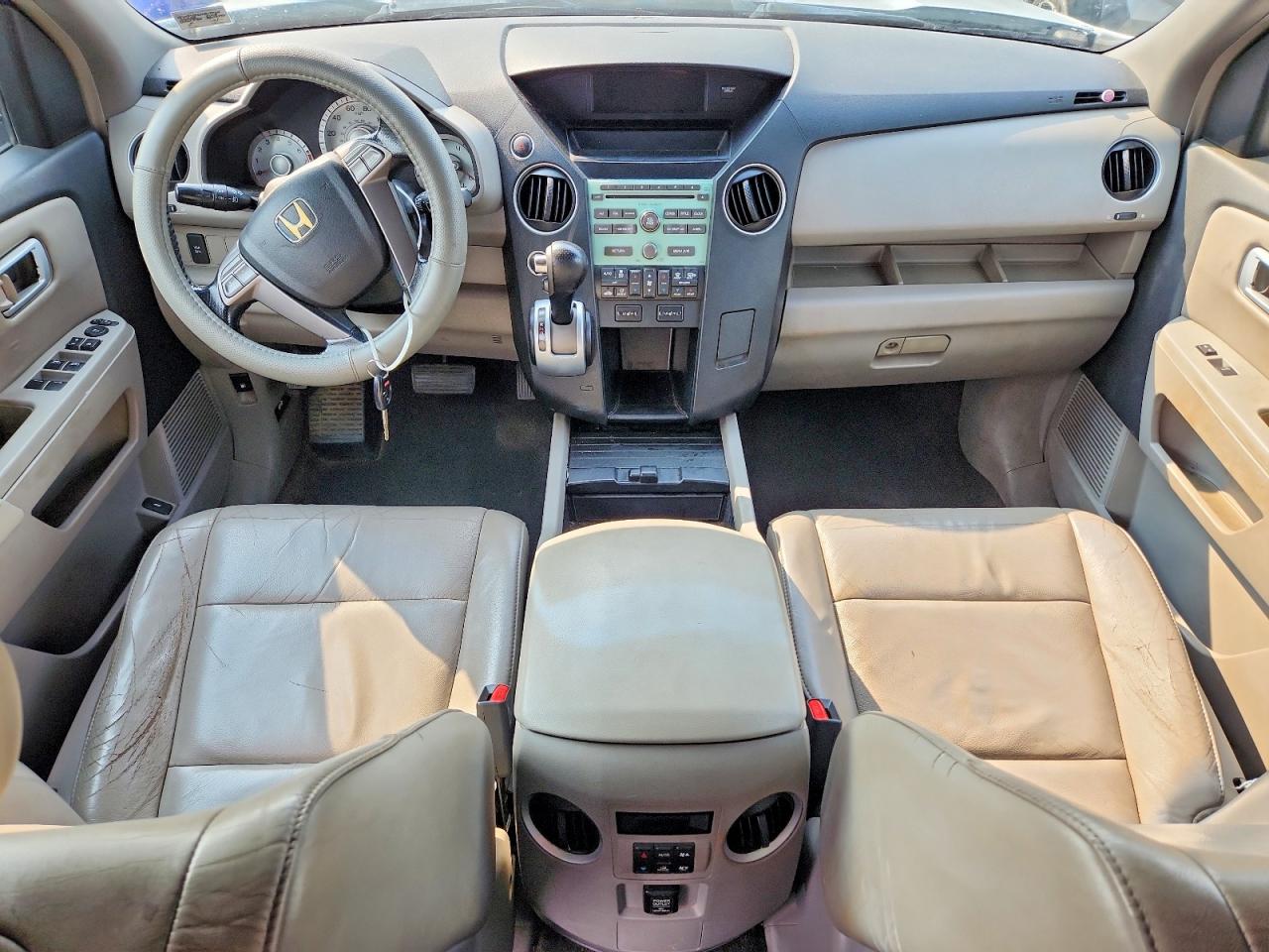 2009 Honda Pilot Exl Silver vin: 5FNYF48569B032331