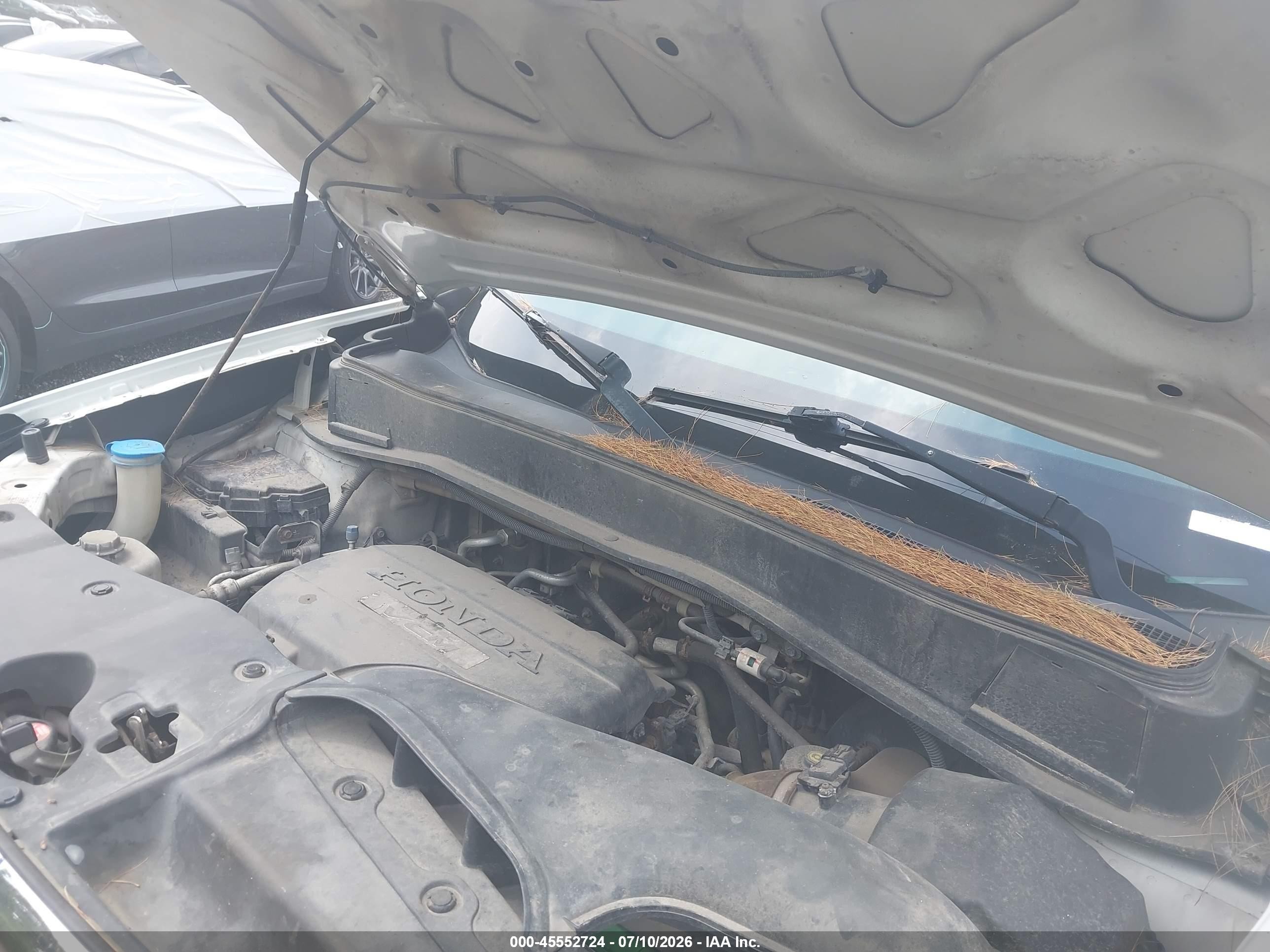 2009 Honda Pilot Ex-l Белый vin: 5FNYF48569B051347