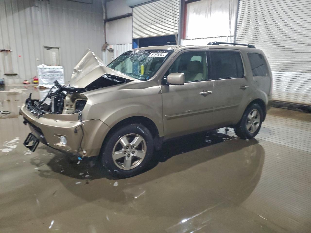 2009 Honda Pilot Exl Gold vin: 5FNYF48569B052675