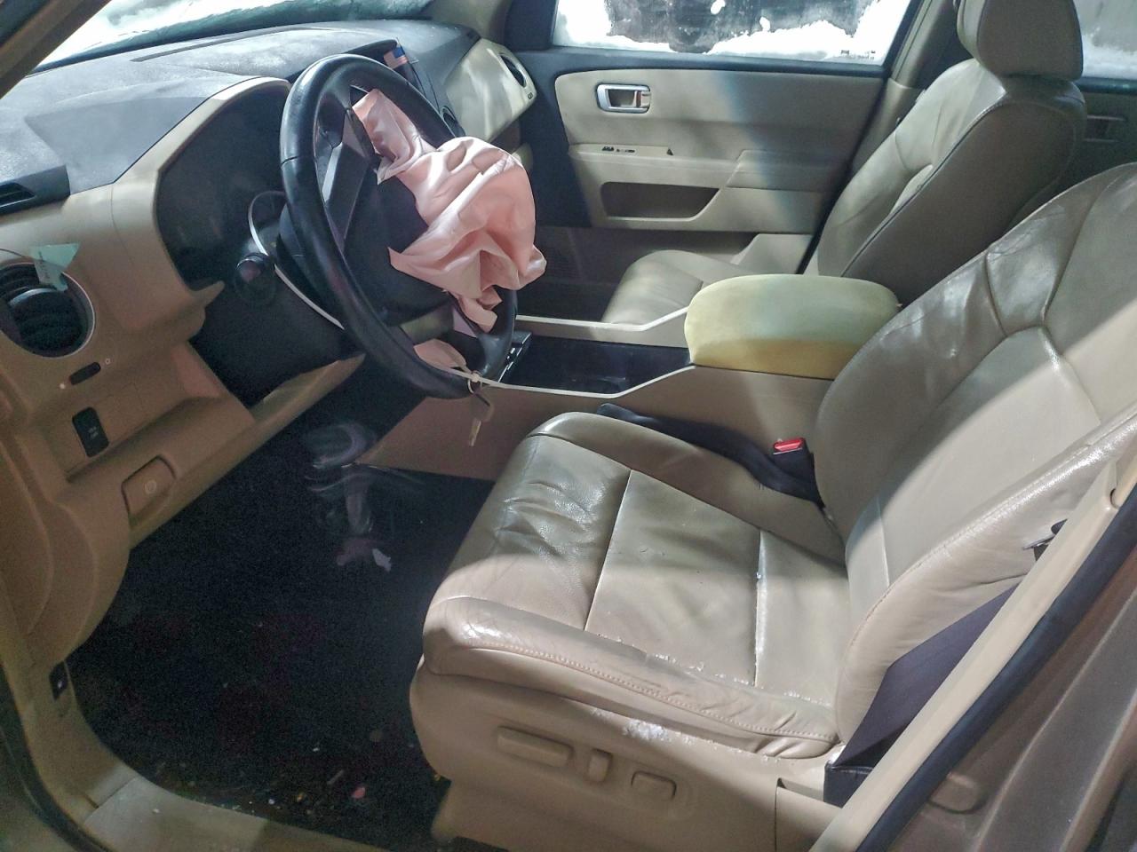 2009 Honda Pilot Exl Gold vin: 5FNYF48569B052675