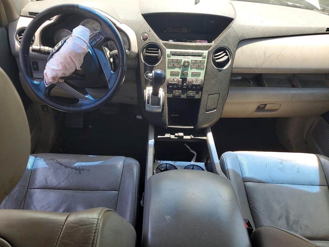 2009 Honda Pilot Exl Gray vin: 5FNYF48579B028224