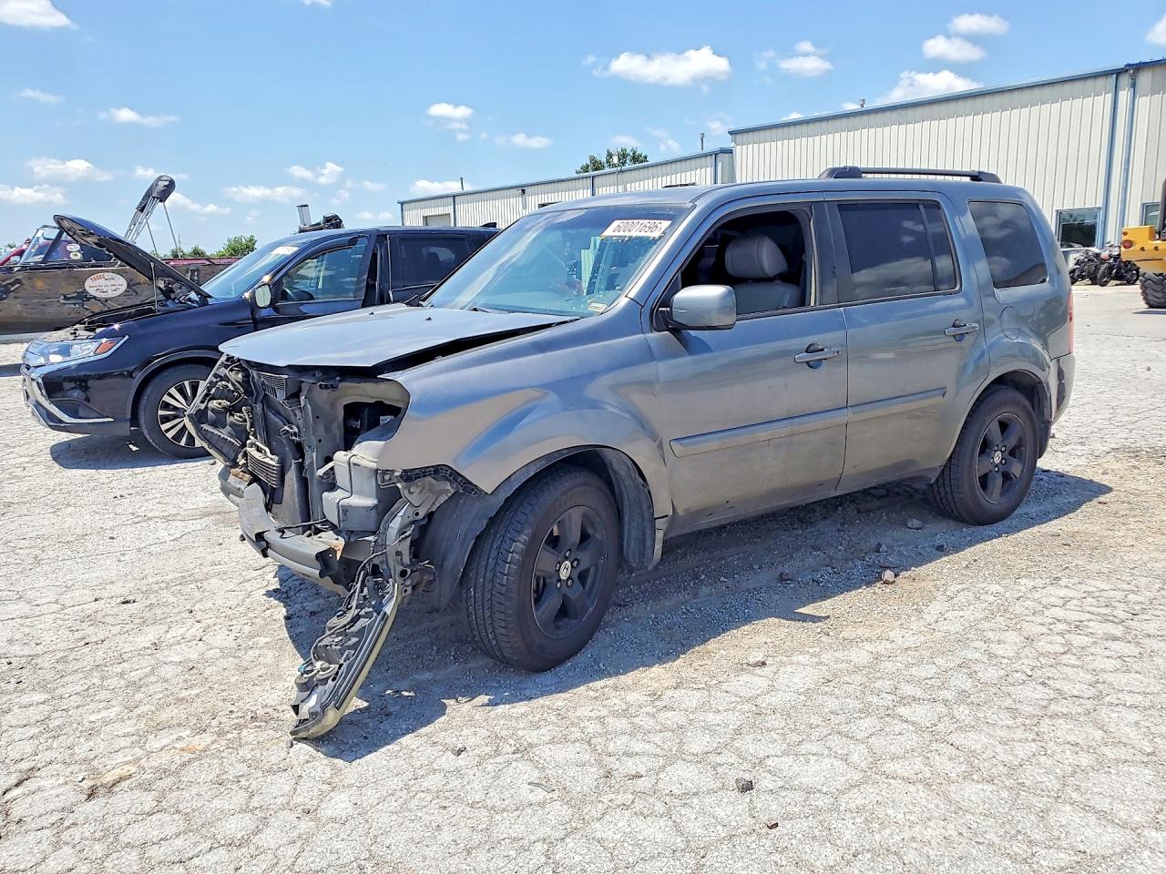 2009 Honda Pilot Exl Серый vin: 5FNYF48579B028224