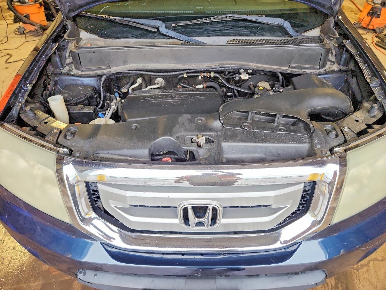 2009 Honda Pilot Exl Blue vin: 5FNYF48579B052720