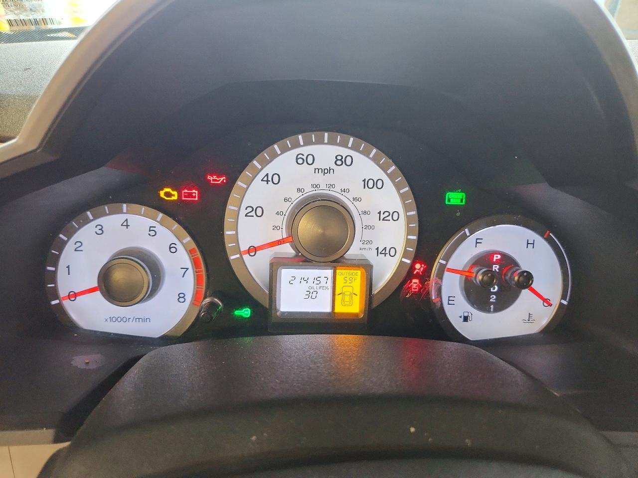2009 Honda Pilot Exl Blue vin: 5FNYF48579B052720