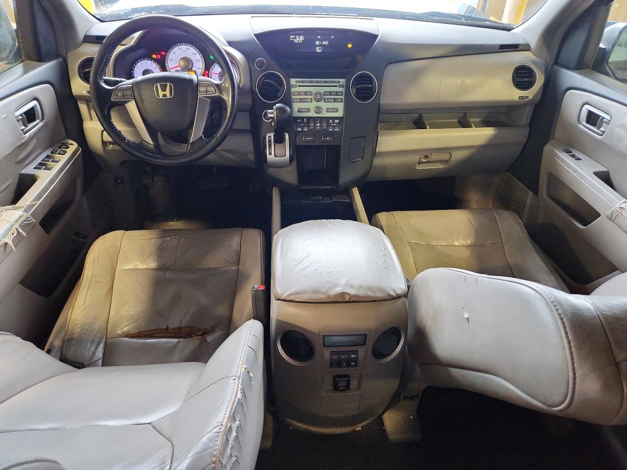 2009 Honda Pilot Exl Blue vin: 5FNYF48579B052720