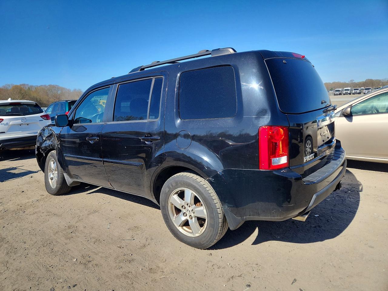 2009 Honda Pilot Exl Черный vin: 5FNYF48589B041791