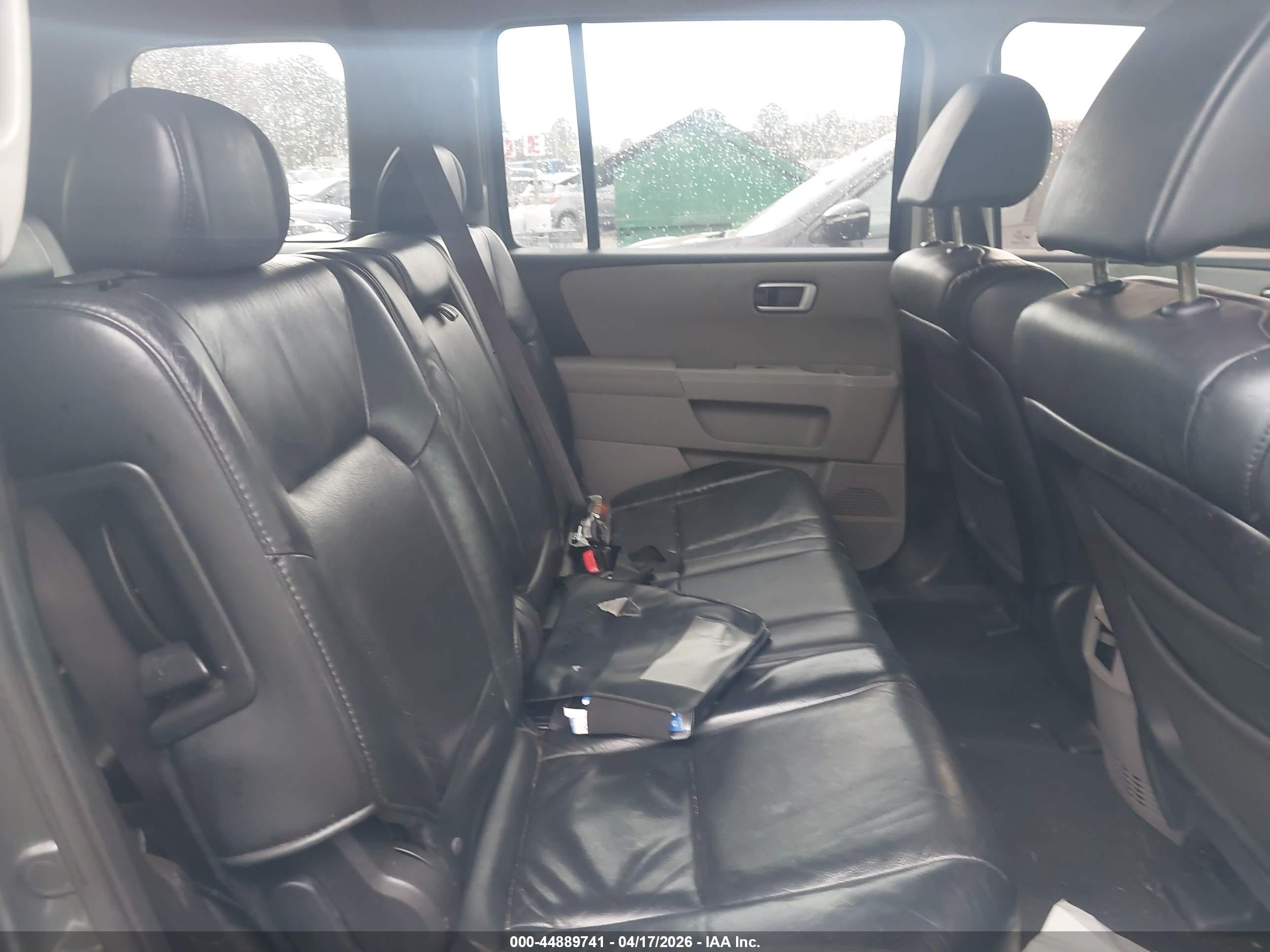 2009 Honda Pilot Ex-l Gray vin: 5FNYF48589B044819