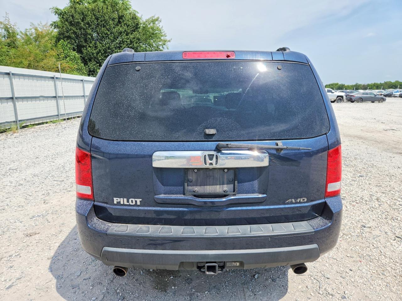 2009 Honda Pilot Exl Blue vin: 5FNYF48589B049650