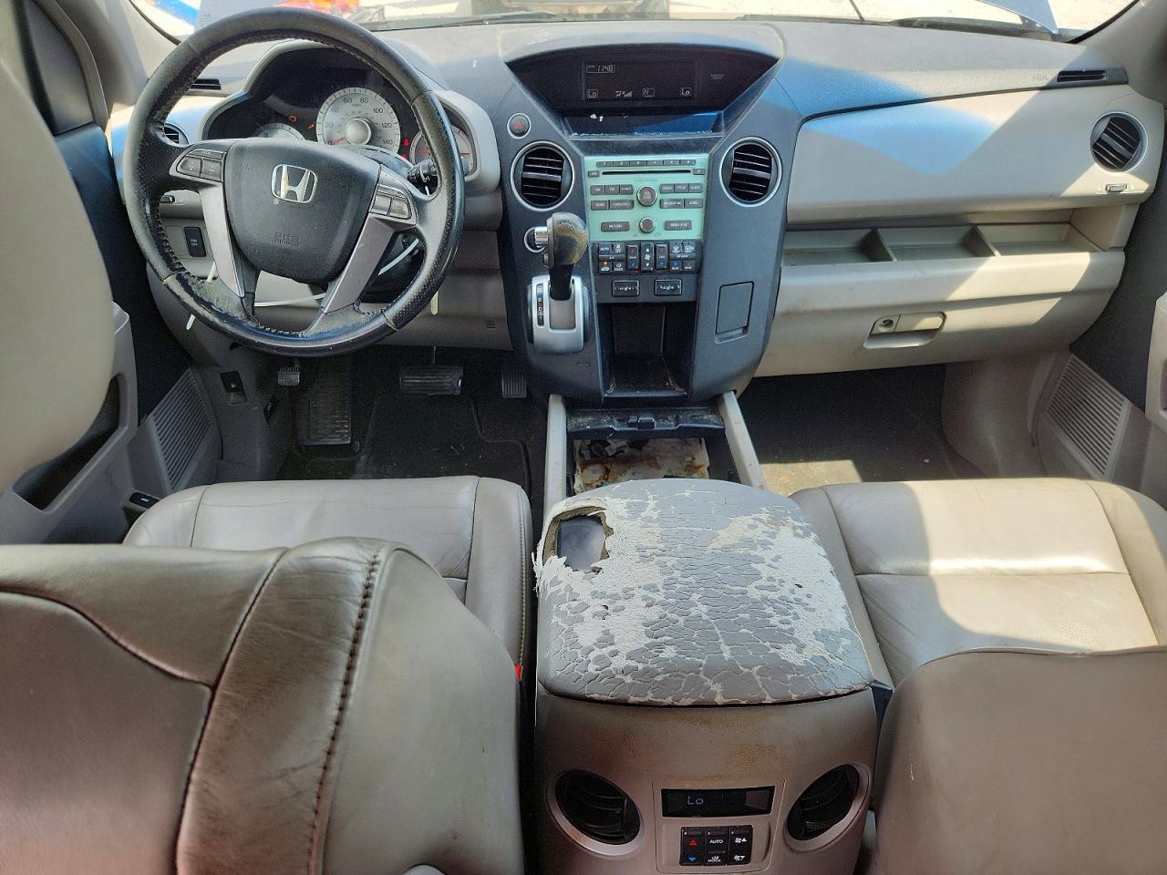 2009 Honda Pilot Exl Blue vin: 5FNYF48589B049650