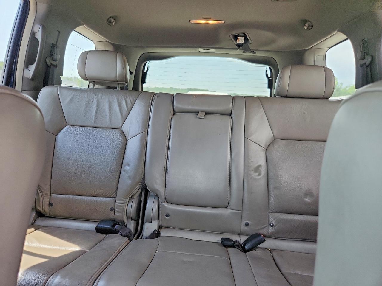 2009 Honda Pilot Exl Blue vin: 5FNYF48589B049650
