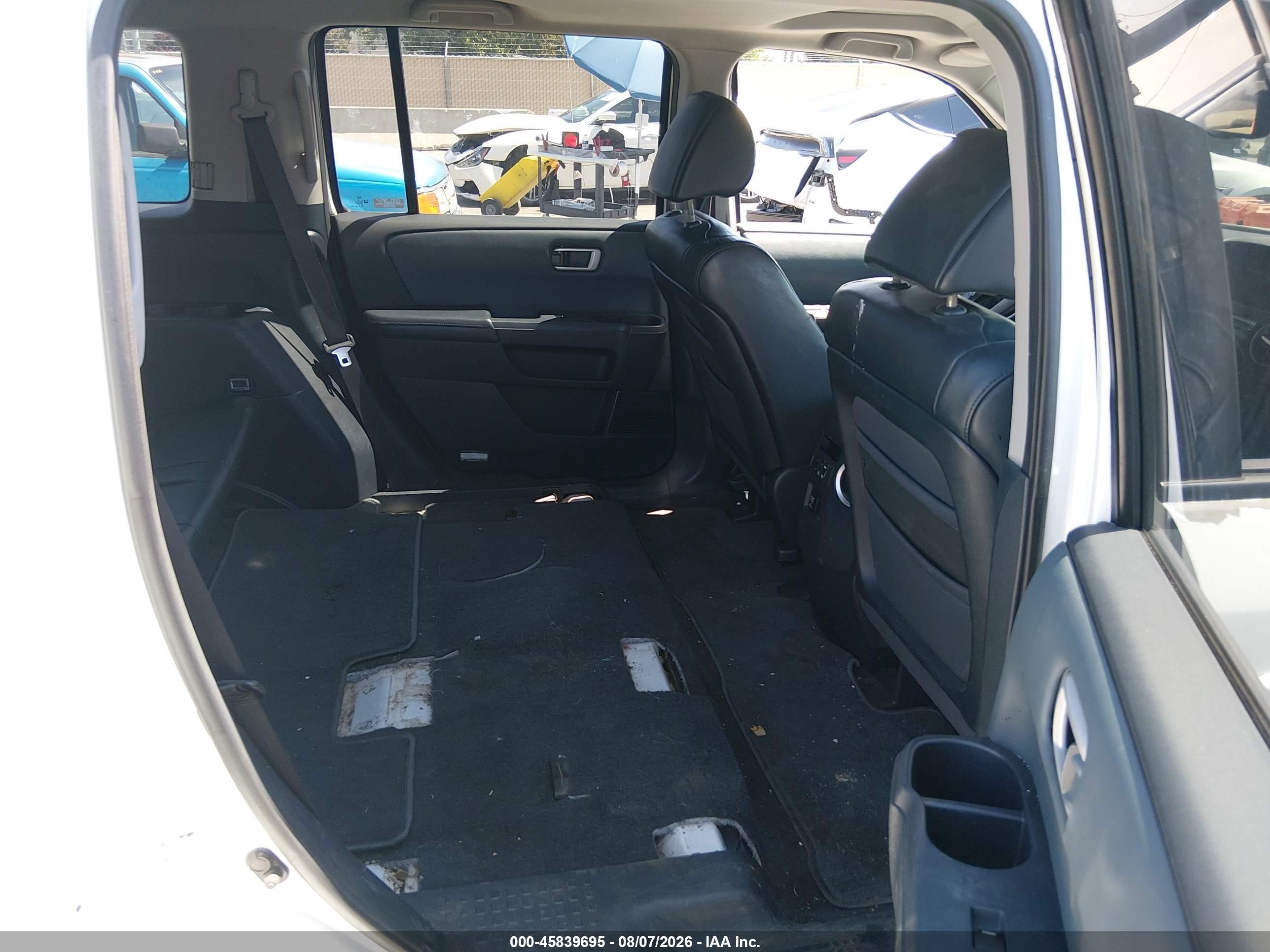 2009 Honda Pilot Ex-l Белый vin: 5FNYF48589B049941