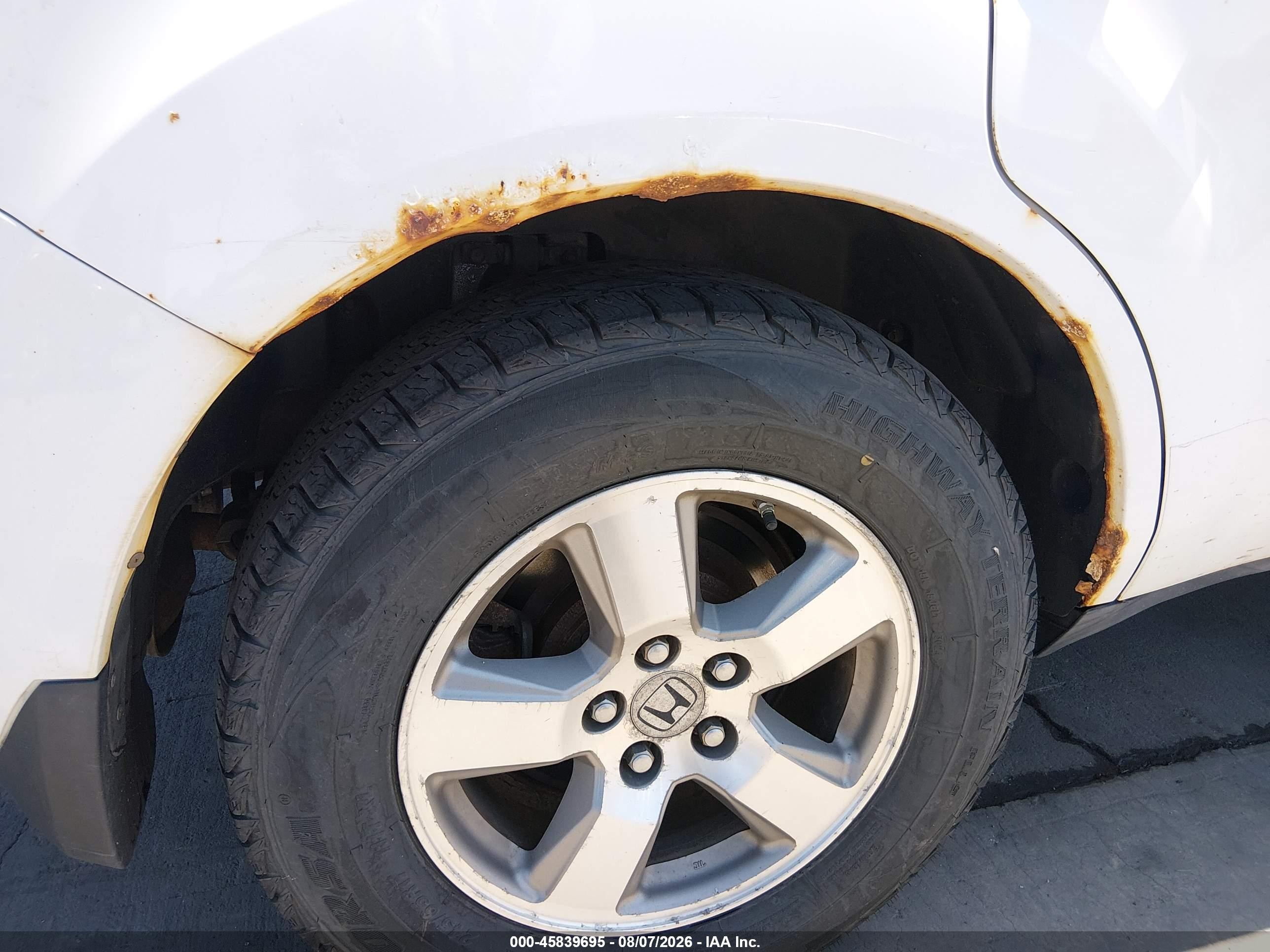2009 Honda Pilot Ex-l Белый vin: 5FNYF48589B049941