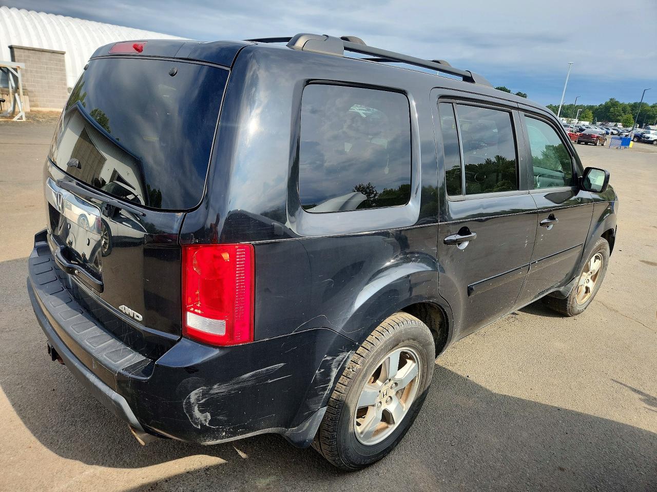 2009 Honda Pilot Exl Black vin: 5FNYF48589B052824