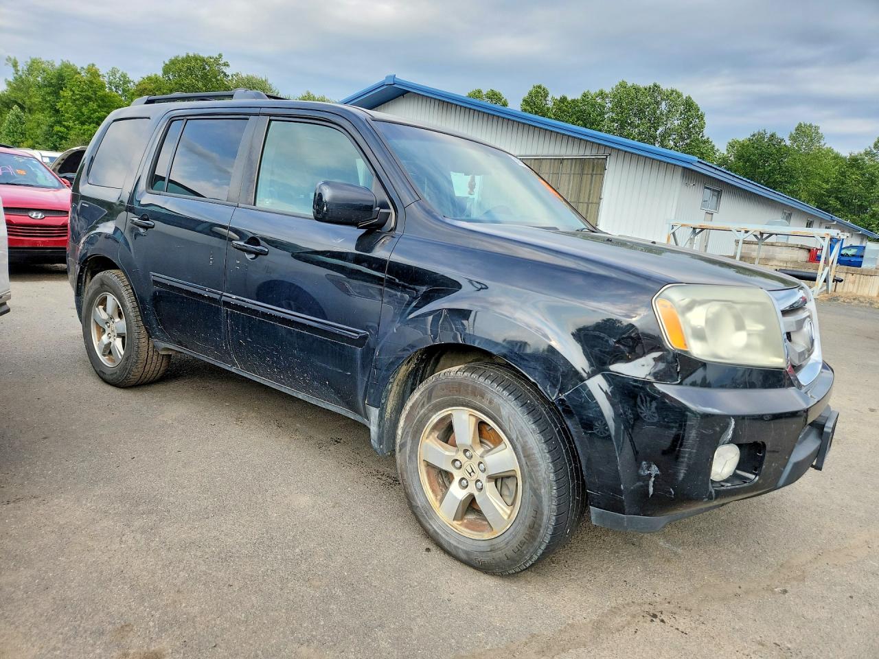 2009 Honda Pilot Exl Black vin: 5FNYF48589B052824