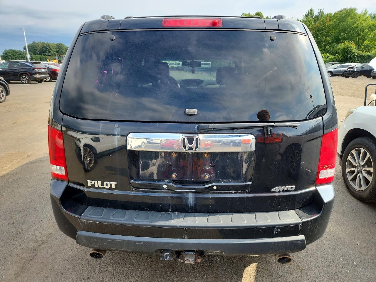 2009 Honda Pilot Exl Black vin: 5FNYF48589B052824