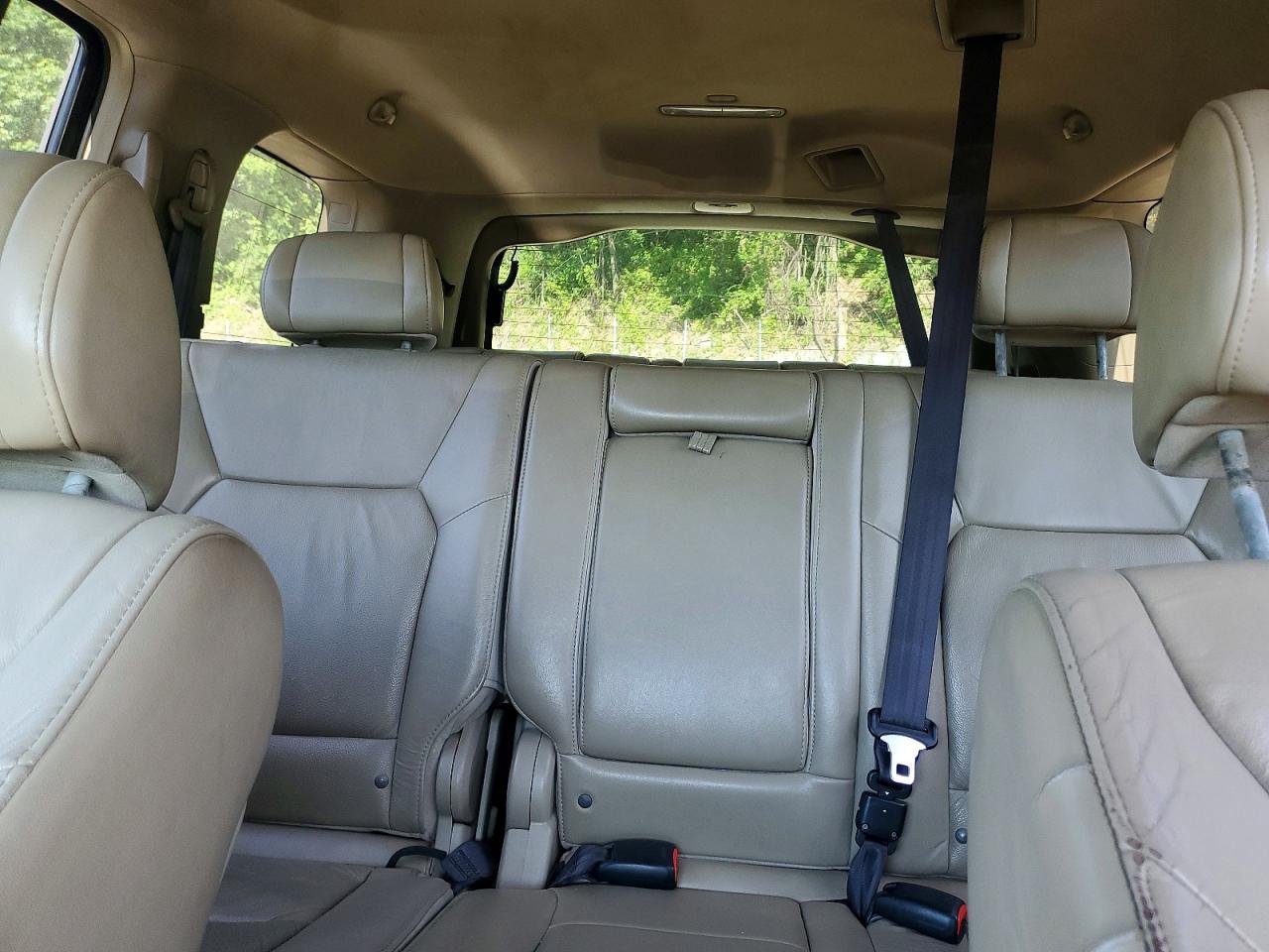 2009 Honda Pilot Exl Бордовый vin: 5FNYF485X9B029285